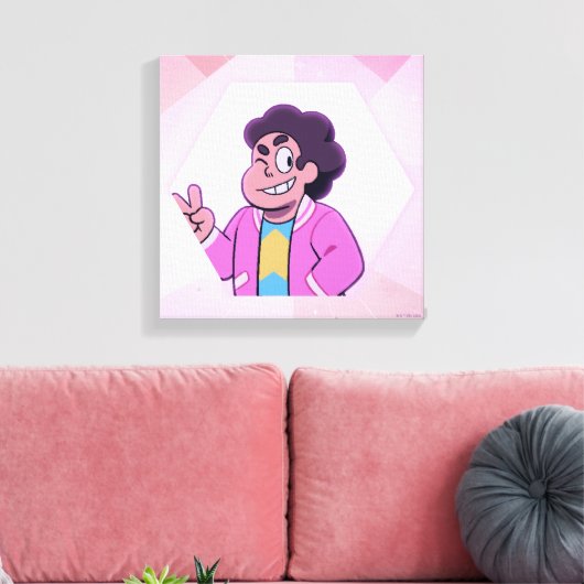 Steven Universe | Pink Diamond Portrait Leinwanddruck (Insitu (Wohnzimmer))