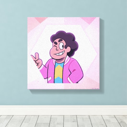 Steven Universe | Pink Diamond Portrait Leinwanddruck (Insitu (Holzboden))