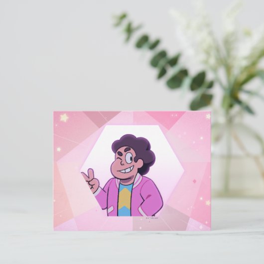 Steven Universe | Pink Diamond Portrait Postkarte (Stehend Vorderseite)