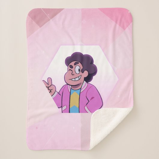 Steven Universe | Pink Diamond Portrait Sherpadecke (Vorderseite)