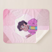 Steven Universe | Pink Diamond Portrait Sherpadecke (Vorderseite (Horizontal))