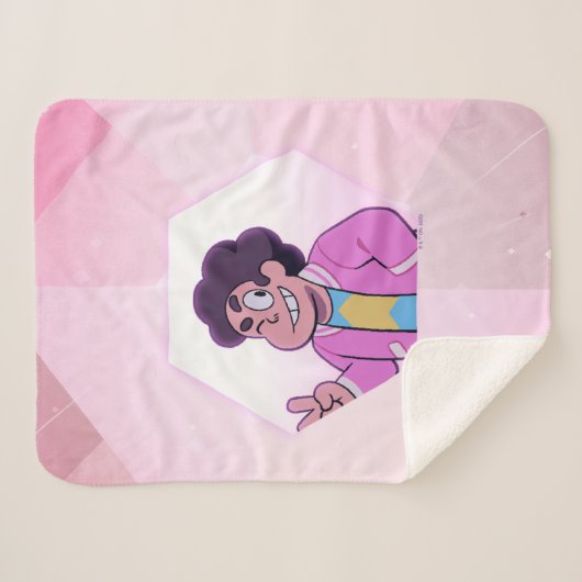 Steven Universe | Pink Diamond Portrait Sherpadecke (Vorderseite (Horizontal))