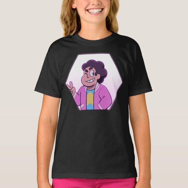Steven Universe | Pink Diamond Portrait T-Shirt (Vorderseite)