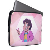Steven Universe | Rosa Diamantportrait Laptopschutzhülle (Vorne Rechts)