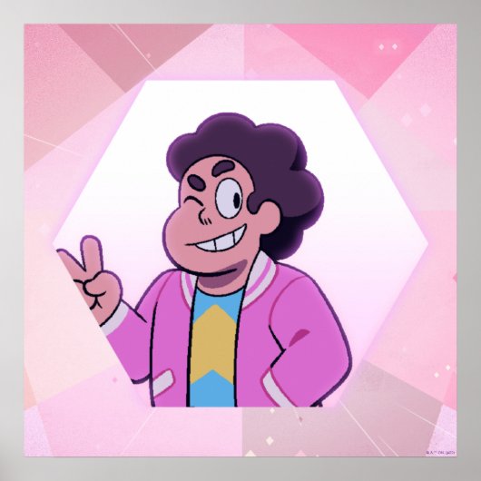 Steven Universe | Rosa Diamantportrait Poster (Vorne)