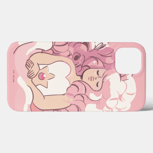 Steven Universe | Rose Quartz Illustration Case-Mate iPhone Hülle (Rückseite (Horizontal))