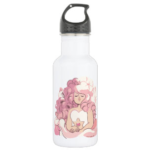 Steven Universe Rose Quartz Illustration Edelstahlflasche