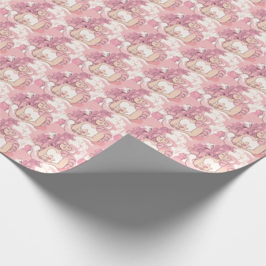 Steven Universe | Rose Quartz Illustration Geschenkpapier (Ecke)