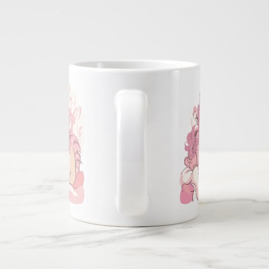 Steven Universe | Rose Quartz Illustration Jumbo-Tasse (Rückseite)