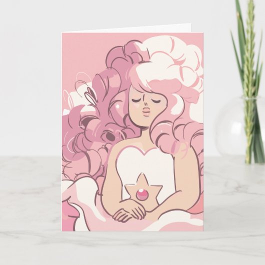 Steven Universe | Rose Quartz Illustration Karte (Vorderseite)
