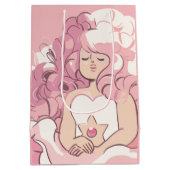 Steven Universe | Rose Quartz Illustration Mittlere Geschenktüte (Rückseite)