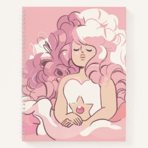 Steven Universe Rose Quartz Illustration Notizblock