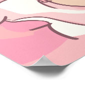 Steven Universe | Rose Quartz Illustration Poster (Ecke)