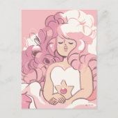 Steven Universe | Rose Quartz Illustration Postkarte (Vorderseite)