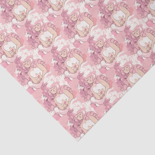 Steven Universe | Rose Quartz Illustration Seidenpapier (Ausschnitt)