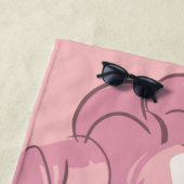 Steven Universe | Rose Quartz Illustration Strandtuch (Beispiel)