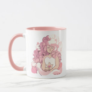 Steven Universe   Rose Quartz Illustration Tasse