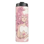 Steven Universe | Rose Quartz Illustration Thermosbecher (Vorderseite)