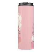 Steven Universe | Rose Quartz Illustration Thermosbecher (Rückseite)