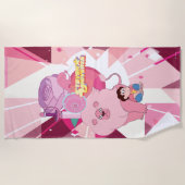 Steven Universe | Rose Quartz Legacy Strandtuch (Vorderseite)