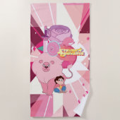 Steven Universe | Rose Quartz Legacy Strandtuch (Vorderseite)