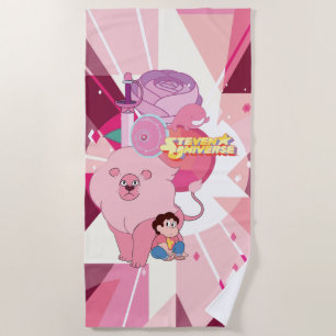 Steven Universe Rose Quartz Legacy Strandtuch