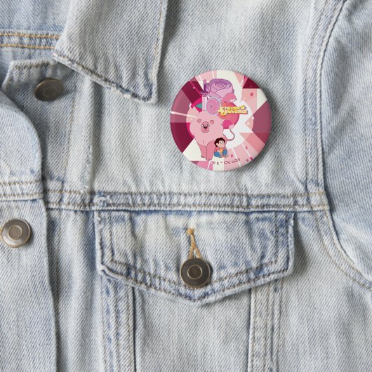 Steven Universe | Rose Quartz Vermächtnis Button (Beispiel)