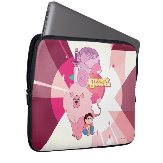 Steven Universe | Rose Quartz Vermächtnis Laptopschutzhülle (Vorne Rechts)
