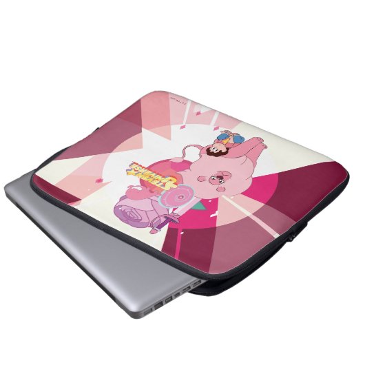 Steven Universe | Rose Quartz Vermächtnis Laptopschutzhülle (Vorne Knopf)