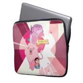 Steven Universe | Rose Quartz Vermächtnis Laptopschutzhülle (Vorderseite Links)