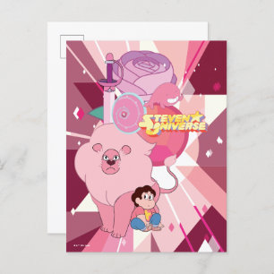 Steven Universe   Rose Quartz Vermächtnis Postkarte