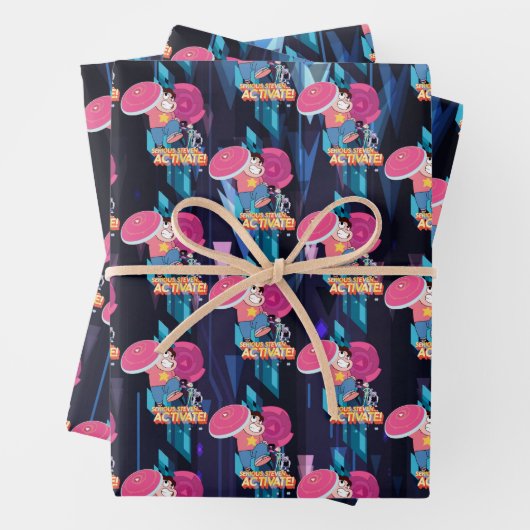 Steven Universe | Serious Steven.. Aktivieren! Geschenkpapier Set (Beispiel)