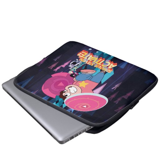 Steven Universe | Serious Steven.. Aktivieren! Laptopschutzhülle (Vorne Knopf)