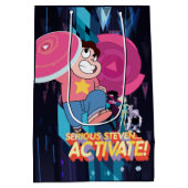 Steven Universe | Serious Steven.. Aktivieren! Mittlere Geschenktüte (Rückseite)