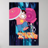 Steven Universe | Serious Steven.. Aktivieren! Poster (Vorne)
