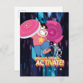 Steven Universe | Serious Steven.. Aktivieren! Postkarte (Vorne/Hinten)