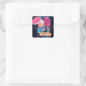 Steven Universe | Serious Steven.. Aktivieren! Quadratischer Aufkleber (Tasche)
