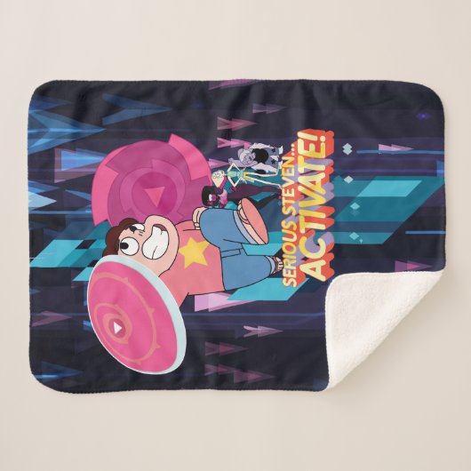 Steven Universe | Serious Steven.. Aktivieren! Sherpadecke (Vorderseite (Horizontal))