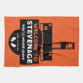 Stevenage Hertfordshire Geschirrtuch (Horizontal)
