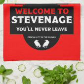 Stevenage Hertfordshire Geschirrtuch (Gefaltet)