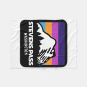 Stevens P Washington Mountain Skifahren Snowboarde Fleecedecke (Vorderseite (Horizontal))