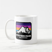 Stevens P Washington Mountain Skifahren Snowboarde Kaffeetasse (Links)
