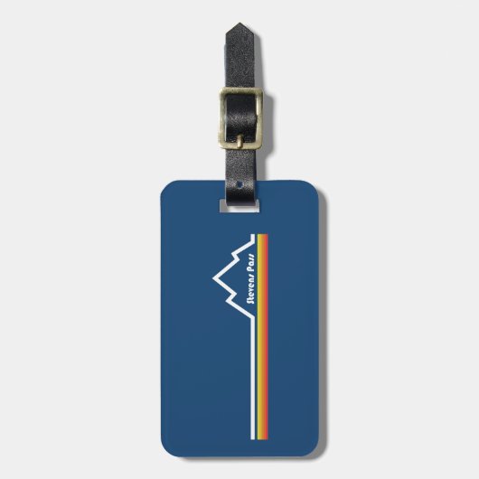 Stevens Pass Gepäckanhänger (Vorderseite vertikal)