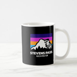 Stevens Pass Washington Berg Skifahren Kaffeetasse