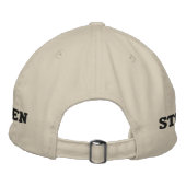 Steven's Uber bestickte Cap Bestickte Baseballkappe (Rückseite)