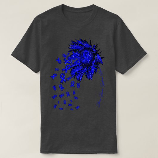 StevensJohnson Syndrom Bewusstsein Sonnenblumen-Ba T-Shirt (Design vorne)