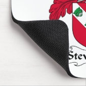 Stevenson-Familienwappen Mousepad (Ecke)