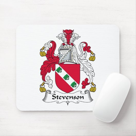 Stevenson-Familienwappen Mousepad (Mit Mouse)