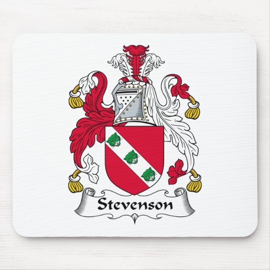 Stevenson-Familienwappen Mousepad (Vorne)