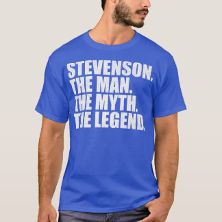 Stevenson Stevenson Familienname Stevenson Nachnam T-Shirt